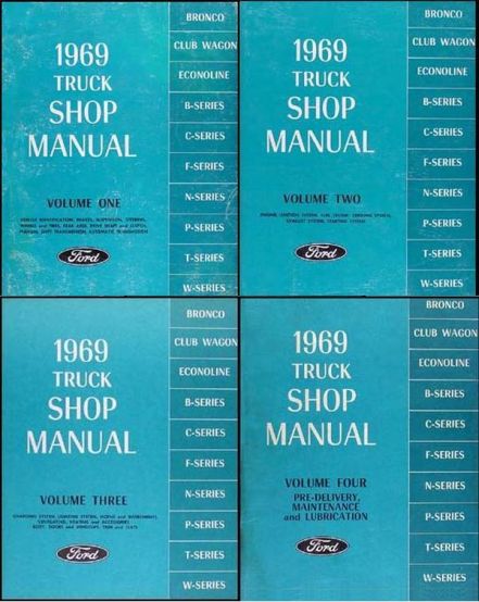 1956 ford truck shop manual