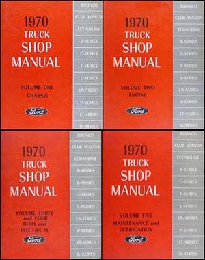1970 Ford truck factory shop manual #6